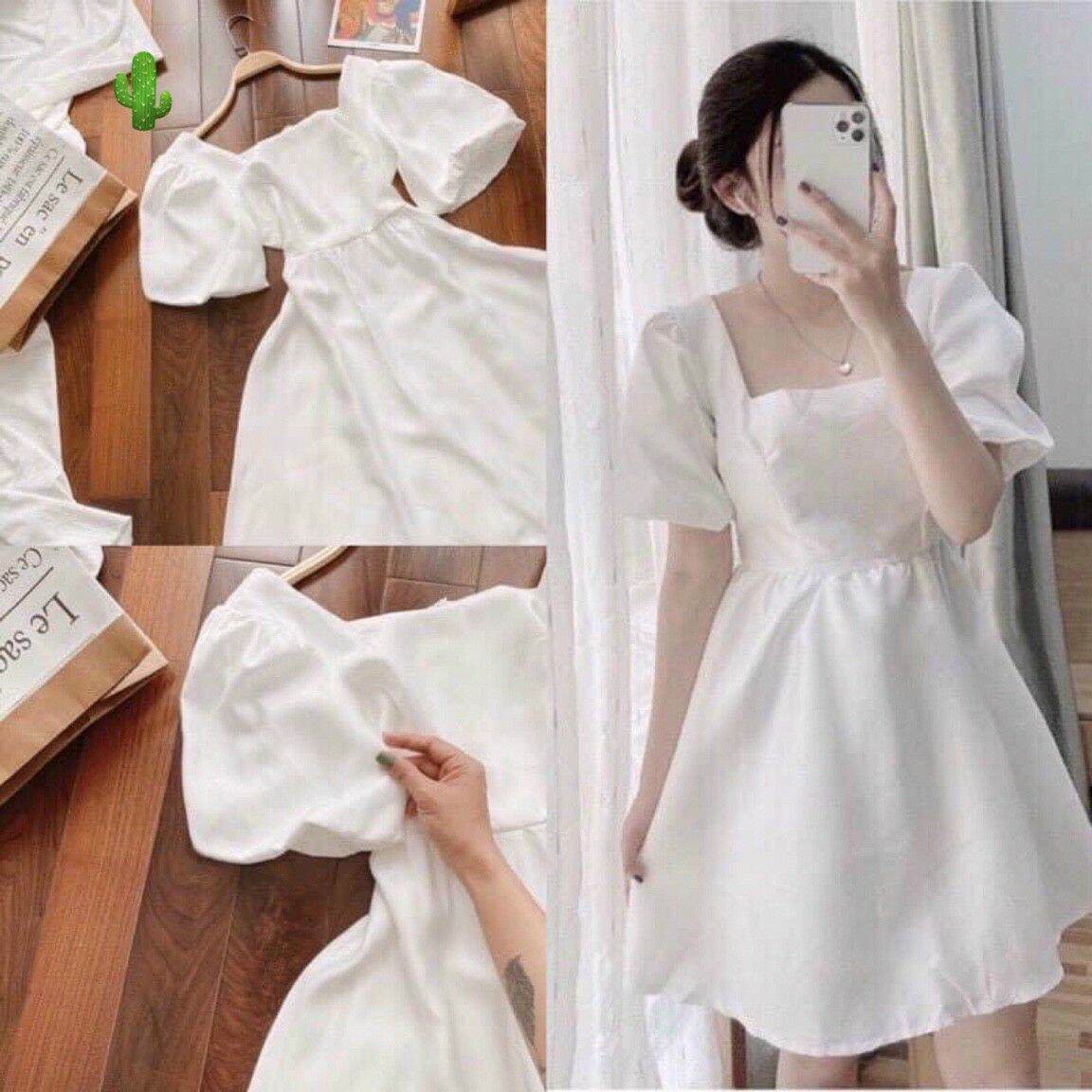SET BỘ VÁY TAY PHỒNG BABYDOL