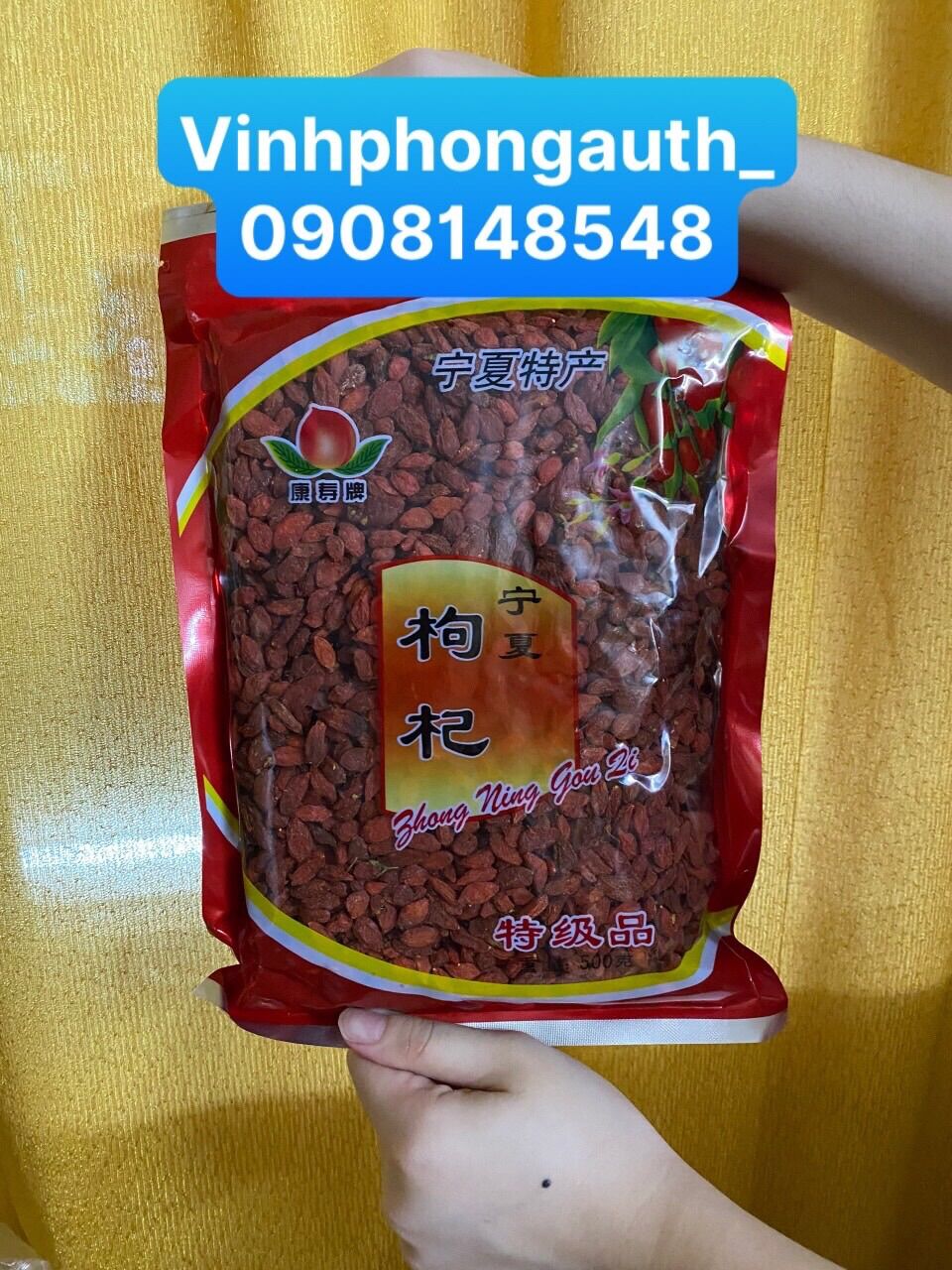 Kỉ tử đóng gói 100gr