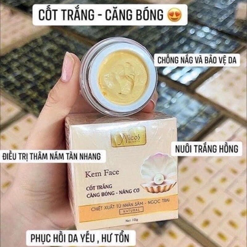 (MẪU MỚI) Cốt Nám Đông Y Nicos Bộ Lớn 15gram  (Chính Hãng 100%)