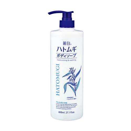 Sữa Tắm Trắng Da Giữ Ẩm Hatomugi Nhật Bản 800ml