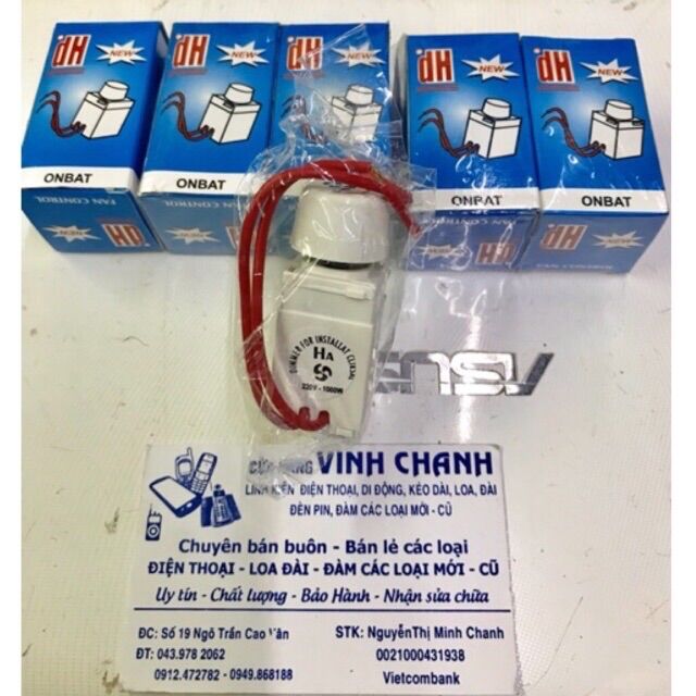 2 Con Triết áp quạt trần 1000w 220v