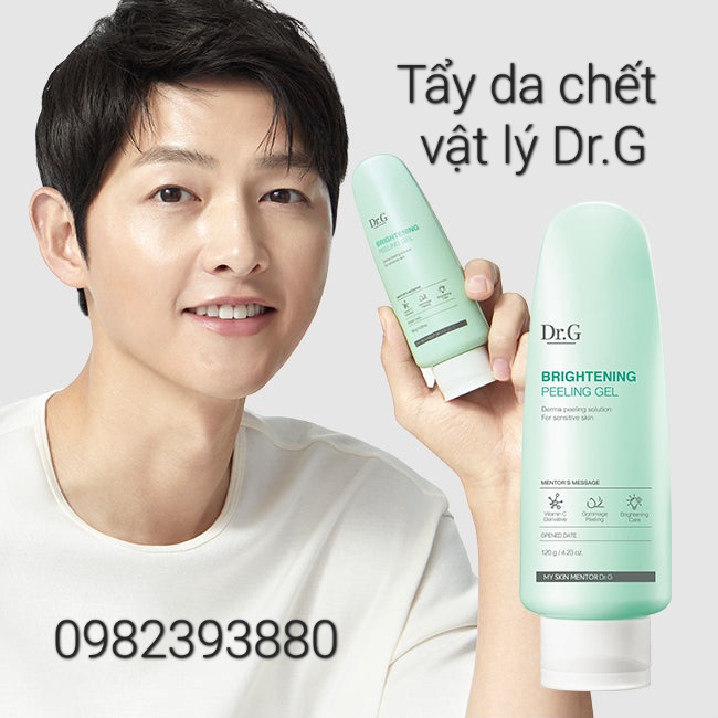 Tẩy da chết vật lý dr.g hàn quốc