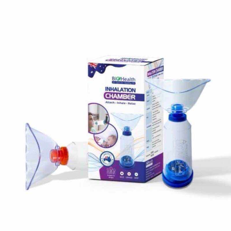 Buồng đệm khí dung/ Buồng đệm xịt hen xuyễn Inhalation Chamber BioHealth (Úc)