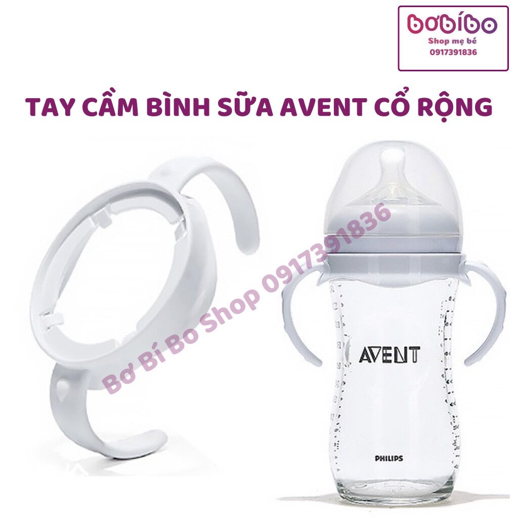 Tay cầm bình sữa cổ rộng Avent Natural ,Dr Brown -Phụ kiện bình sữa ,bình nước