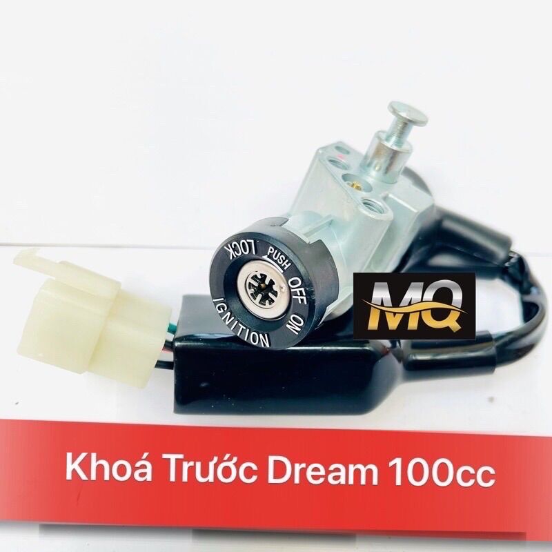 Bộ Ổ Khoá Xe Máy DREAM 100cc 8 Cạnh (Xem Ảnh + ViDeo Sp )