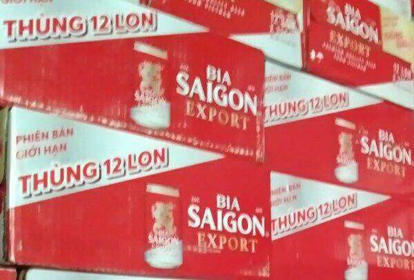THÙNG 12 LON SÀI GÒN ĐỎ 330ML