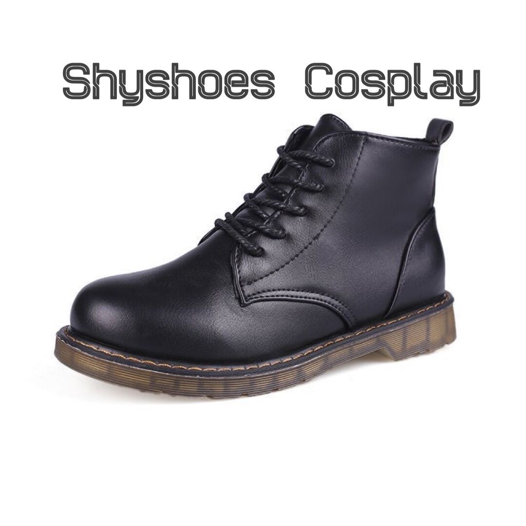 Giày Boot Oxford Basic đế Dr 3cm phong cách cá tính