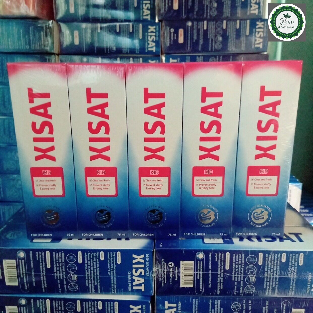 Dung dịch xịt mũi xisat 1 chai 75ml