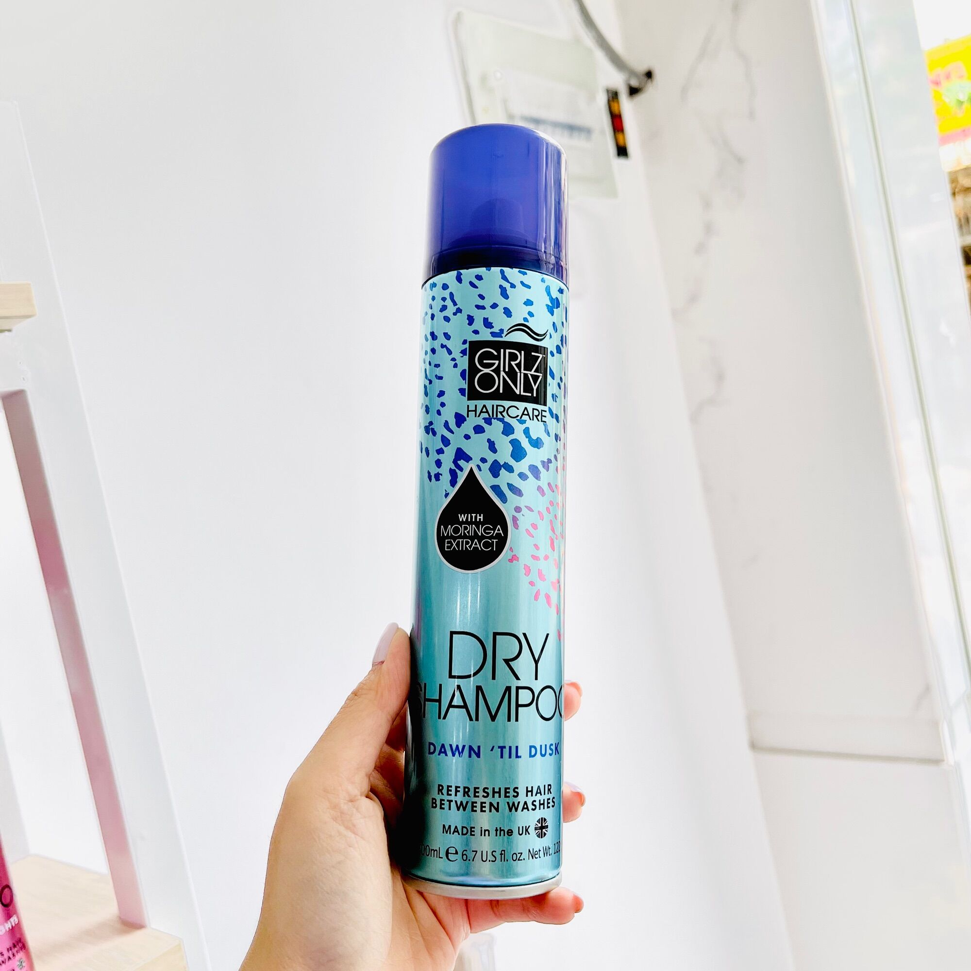 [HCM]Dầu gội khô Girlz Only Dry Shampoo #Dawn Til Dusk (200mL)