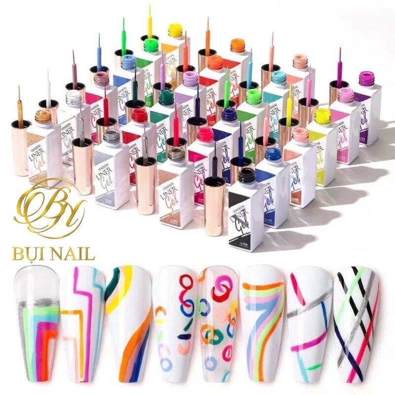 SET CỌ NÉT GEL VENDEENI SỐ 13 ĐẾN 24