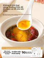 XIANGYOUYOU | Nồi Hấp Đất Nung Dùng Trên Bếp