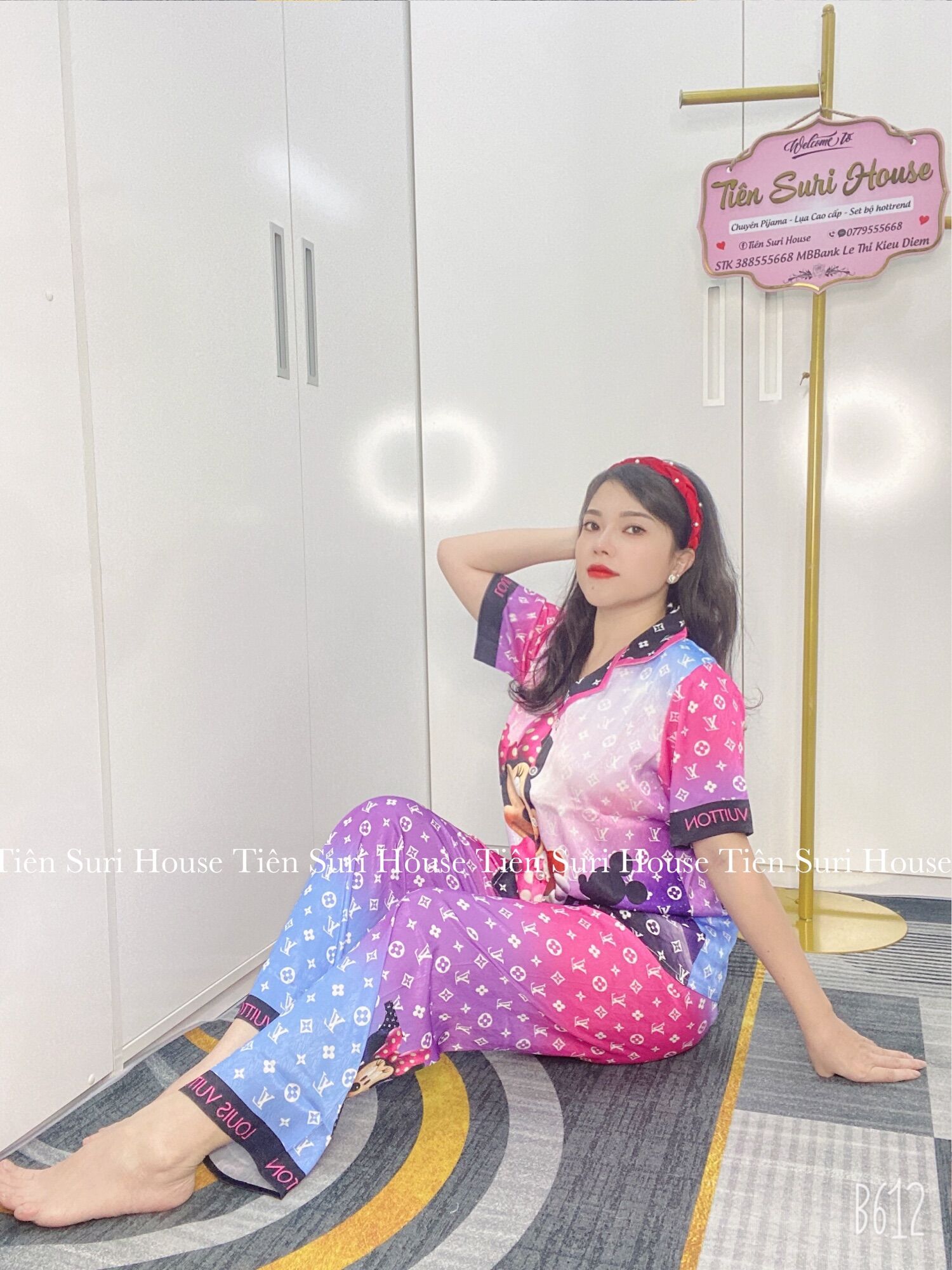 Đồ Bộ pyjama tằm xước ánh kim TK 2CE