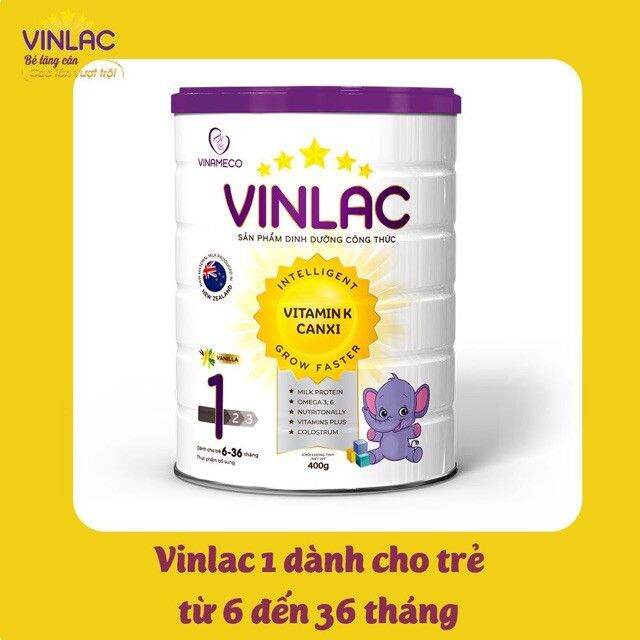 Sữa bột vinlac số 1 lon 900g