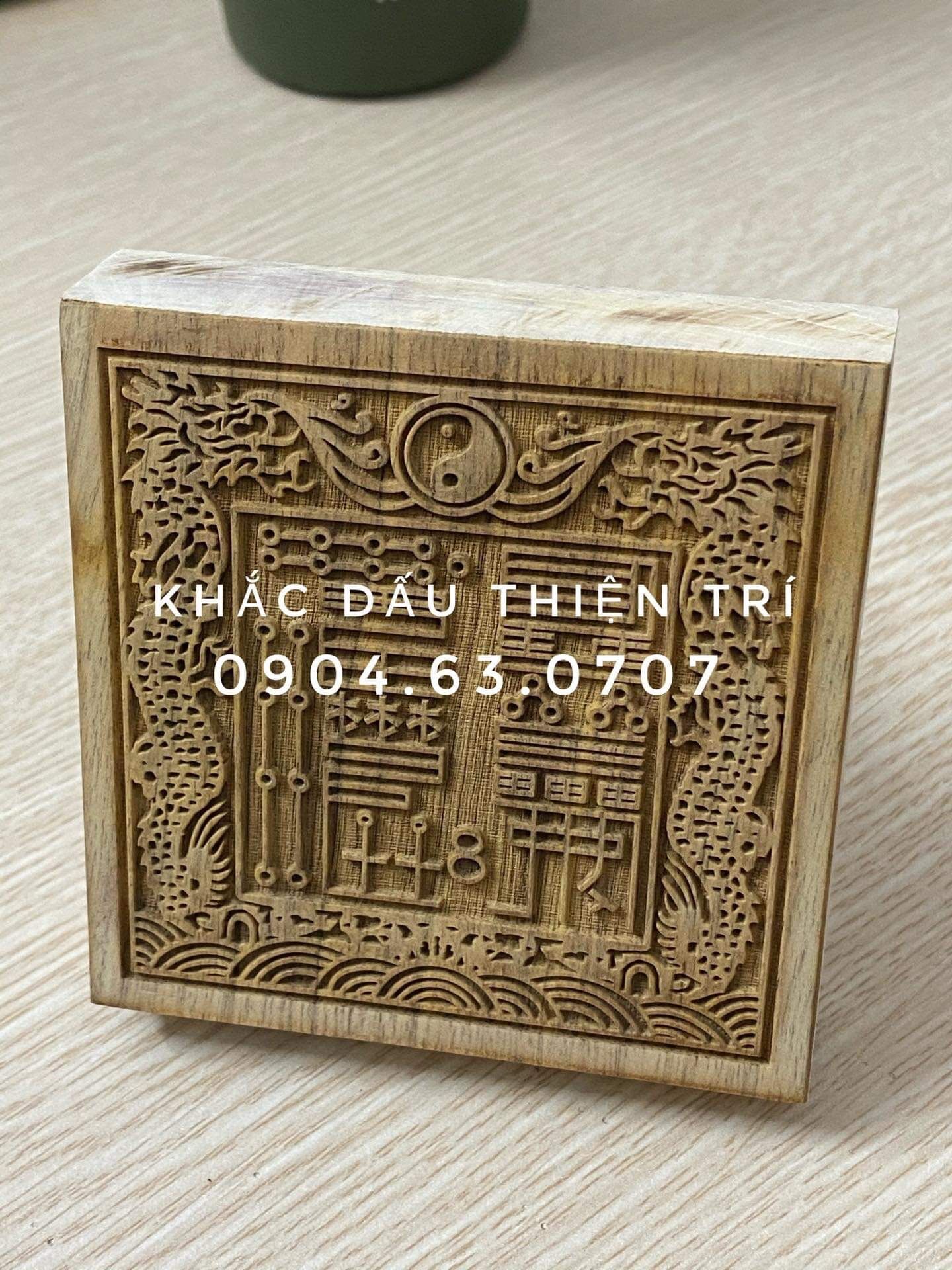 Dấu gỗ Thị 8 cm, Ấn Ngọc hoàng, ấn thái thượng lão quân, ấn nhà Trần
