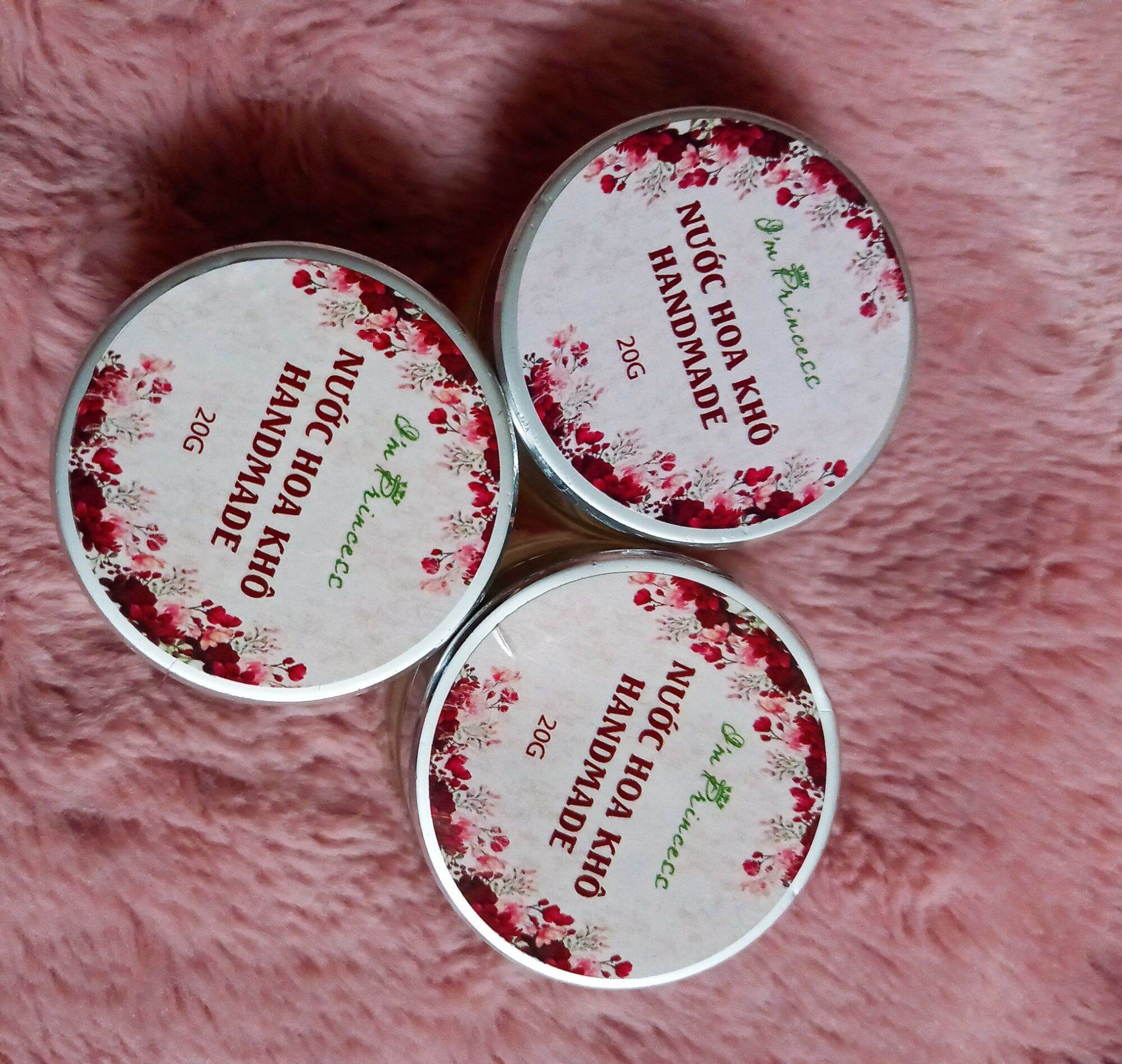 Nước hoa khô handmade 20g đủ mùi
