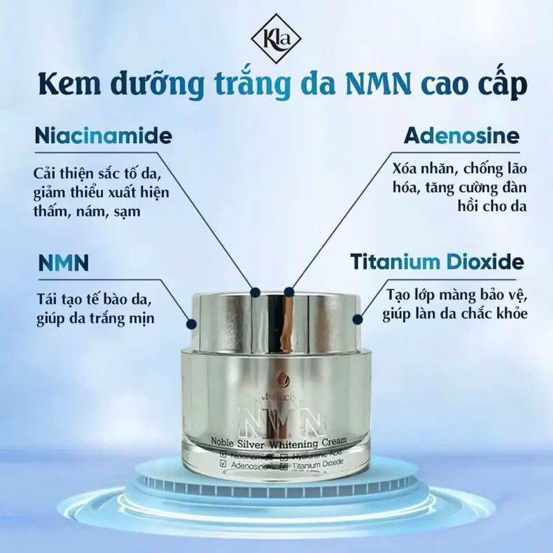 Kem Nám Ngày trắng da phân hủy sắc tố NMN cao cấp Hàn Quốc