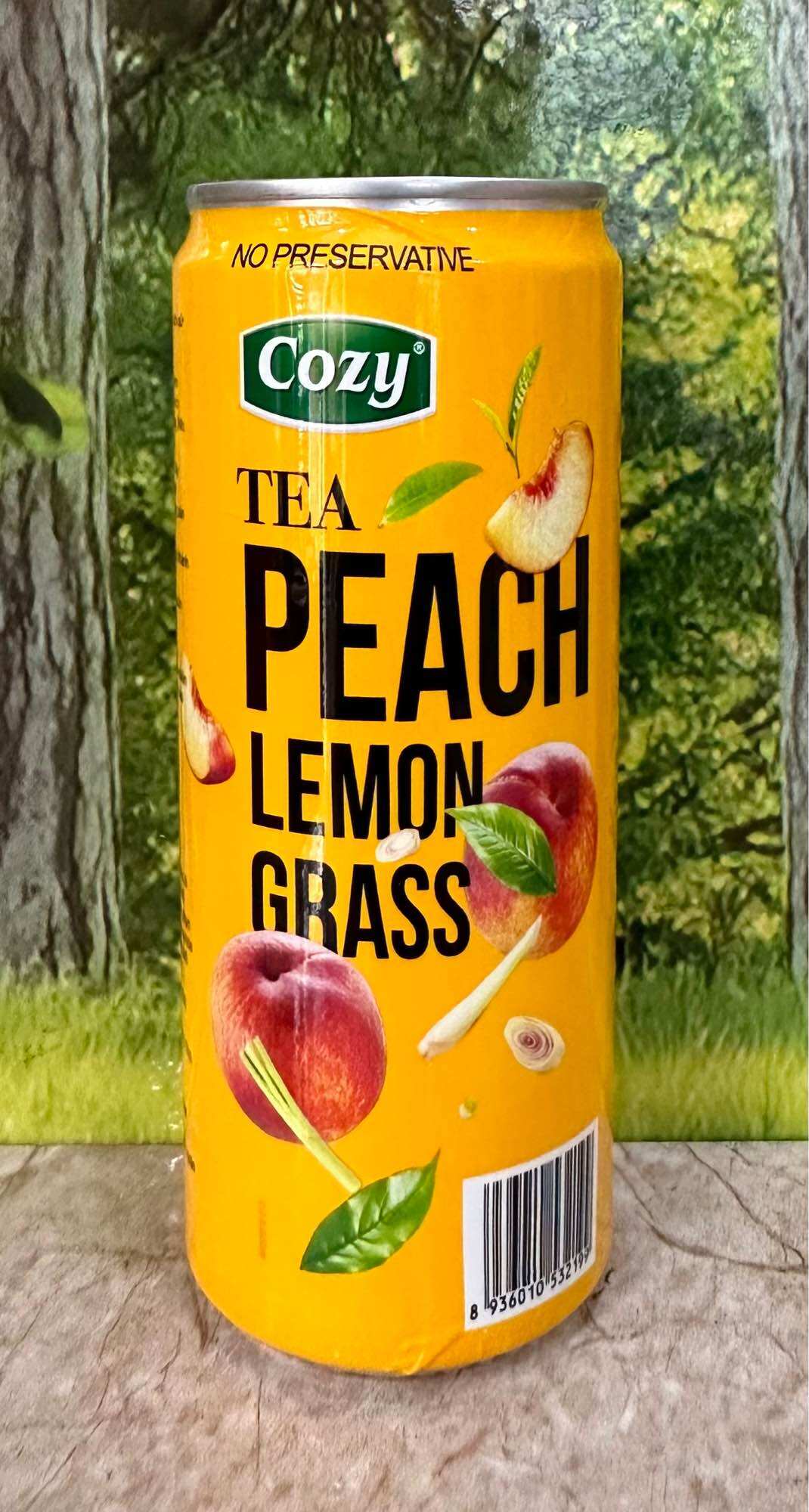 1 Lốc Trà Đào Sả Cozy /6 Lon * 320ml