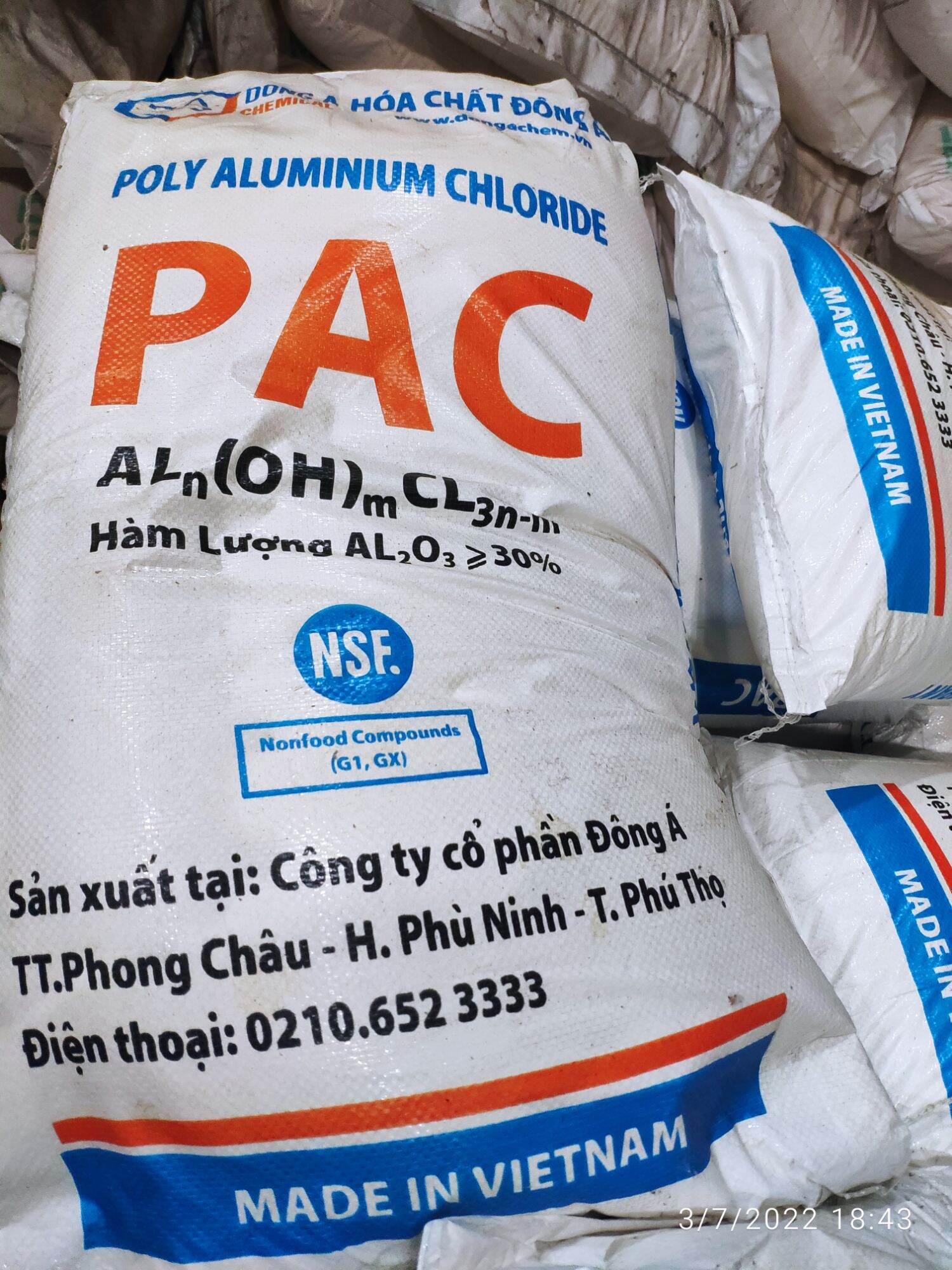 PAC 31% Chất Trợ Lắng Xử Lý Nước