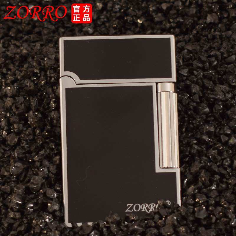 Dupont Bật Lửa Zorro Màu Đen Viền