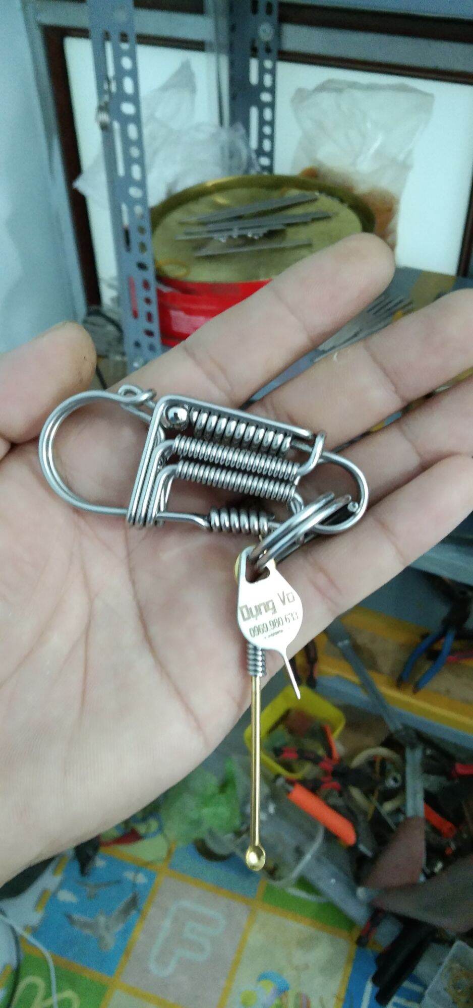 Móc khóa thủ công