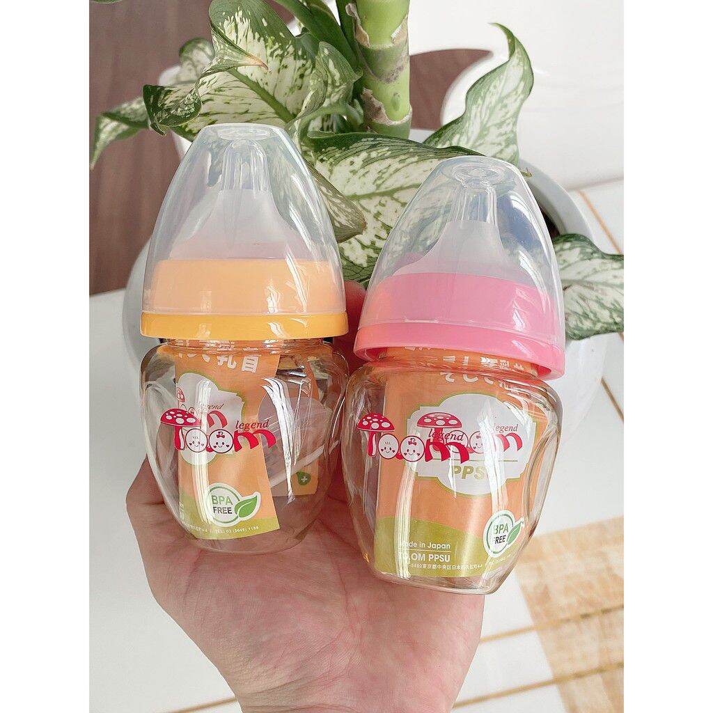 Bình sữa PPSU-Toom Nội địa Nhật 80ml cho trẻ sơ sinh