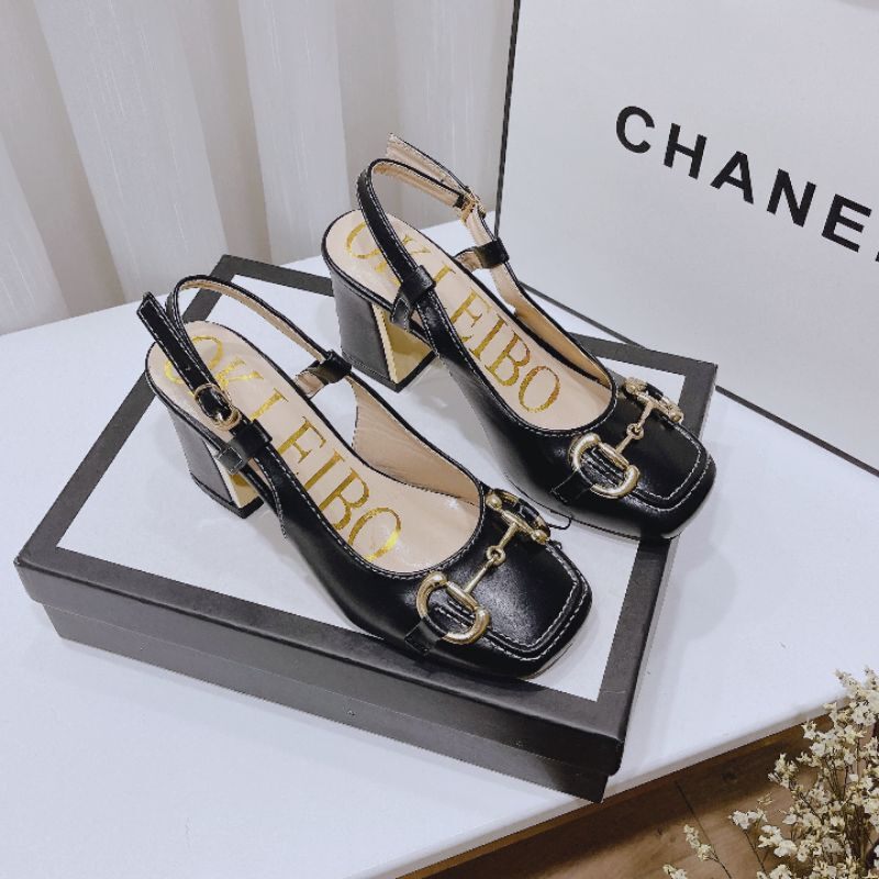 giày cao gót nữ sandan 7cm mẫu mới hót hít