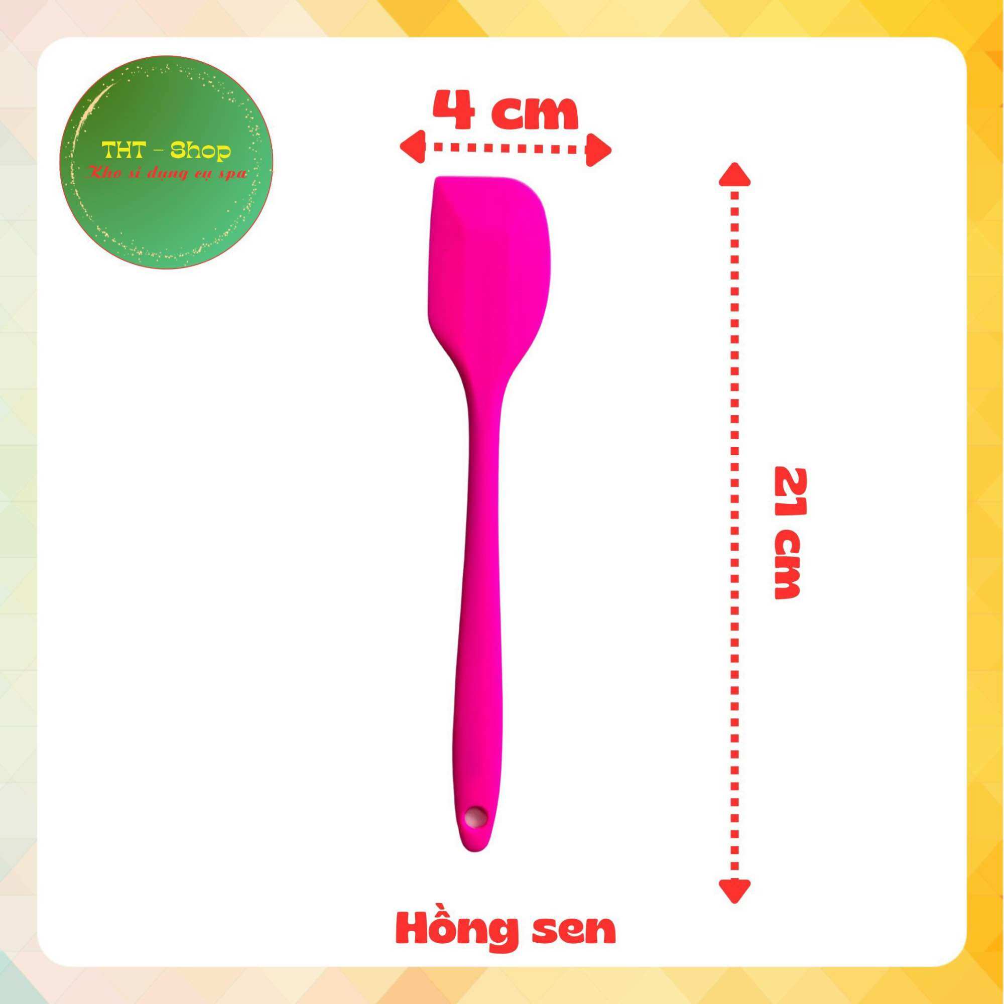 Cây phới múc kem - màu vàng