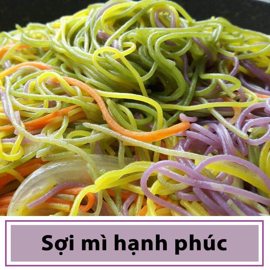 Bún khô ngũ sắc 1kg. đặc sản bún khô cao bằng
