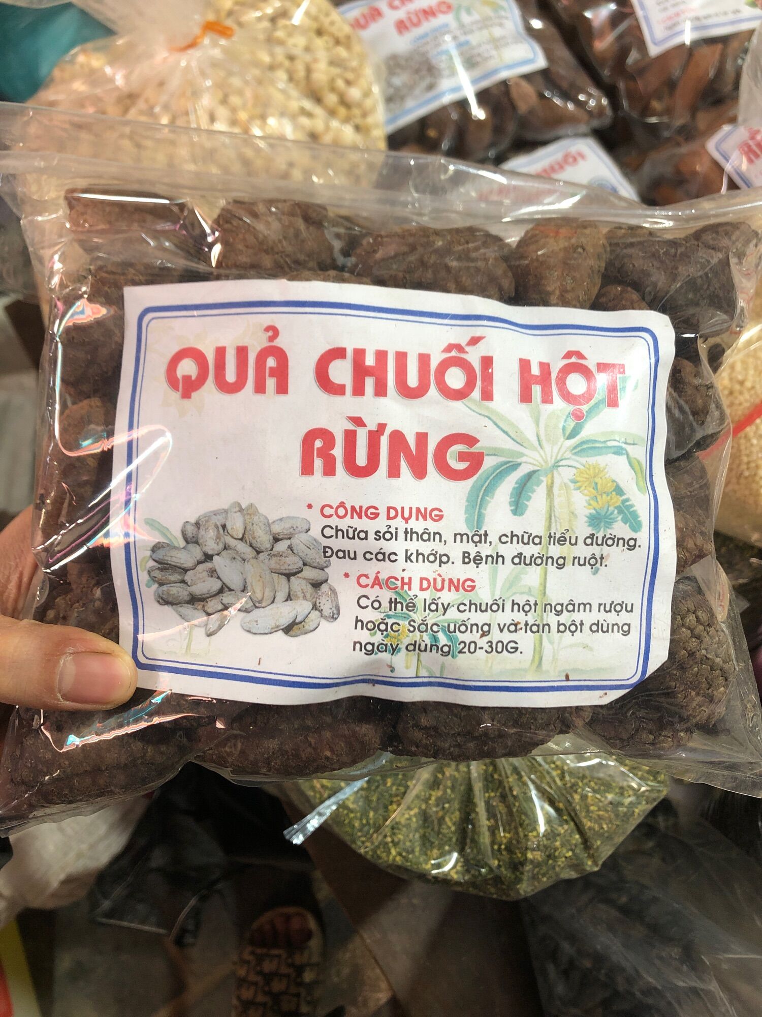 1kg Chuối hột rừng ngâm rượu