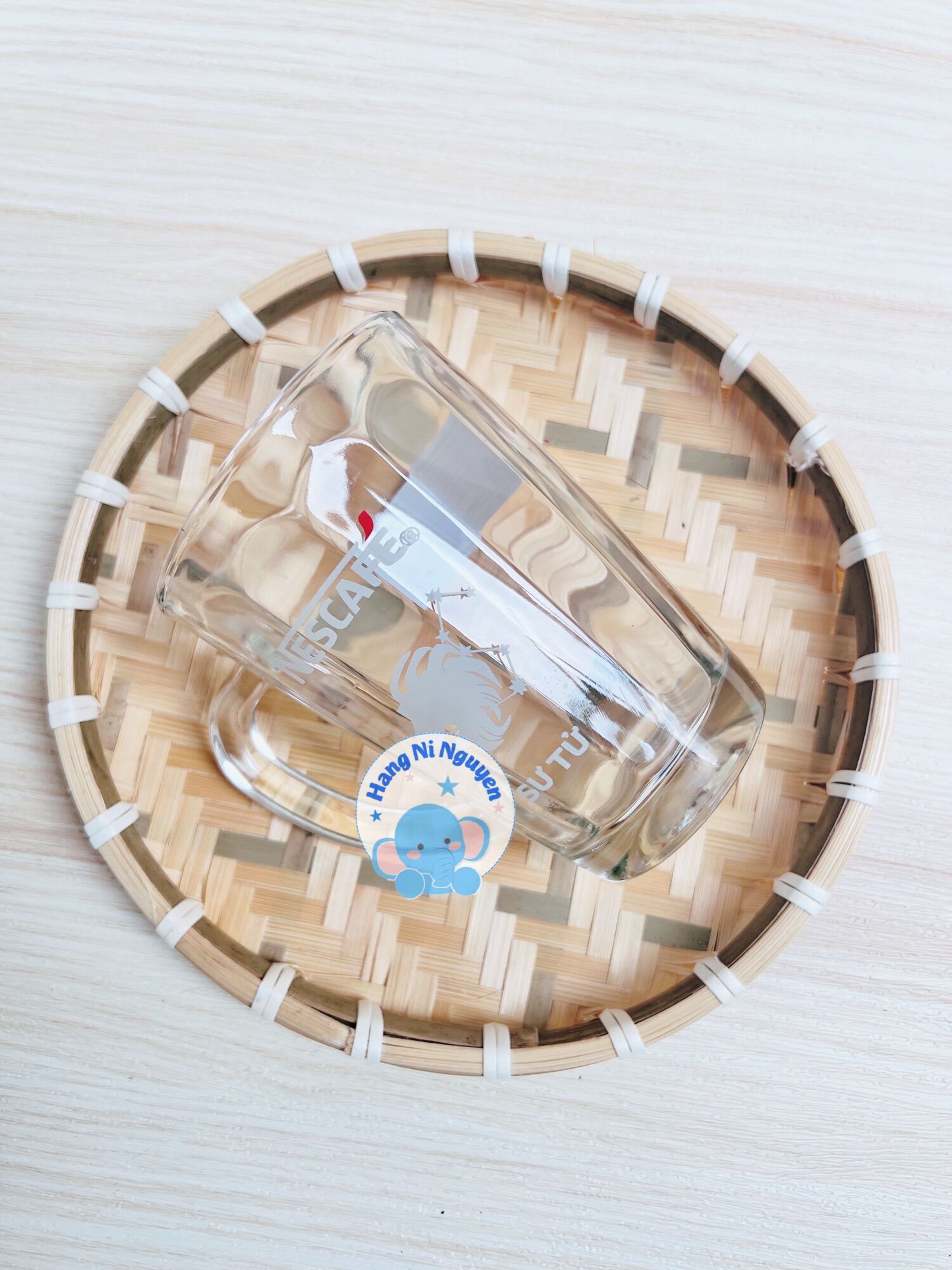 Ly thuỷ tinh dày dặn 340ml