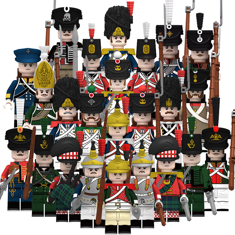 Bộ Binh Binh Lính Napoléon Cổ Đại Bộ Binh Binh Binh Dân Phổ Nga Đồ Chơi