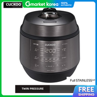 Cuckoo | Nồi cơm áp suất Cuckoo IH/10 người, nấu cơm kiểu nồi gang nhanh, cao, quà cưới, nồi không