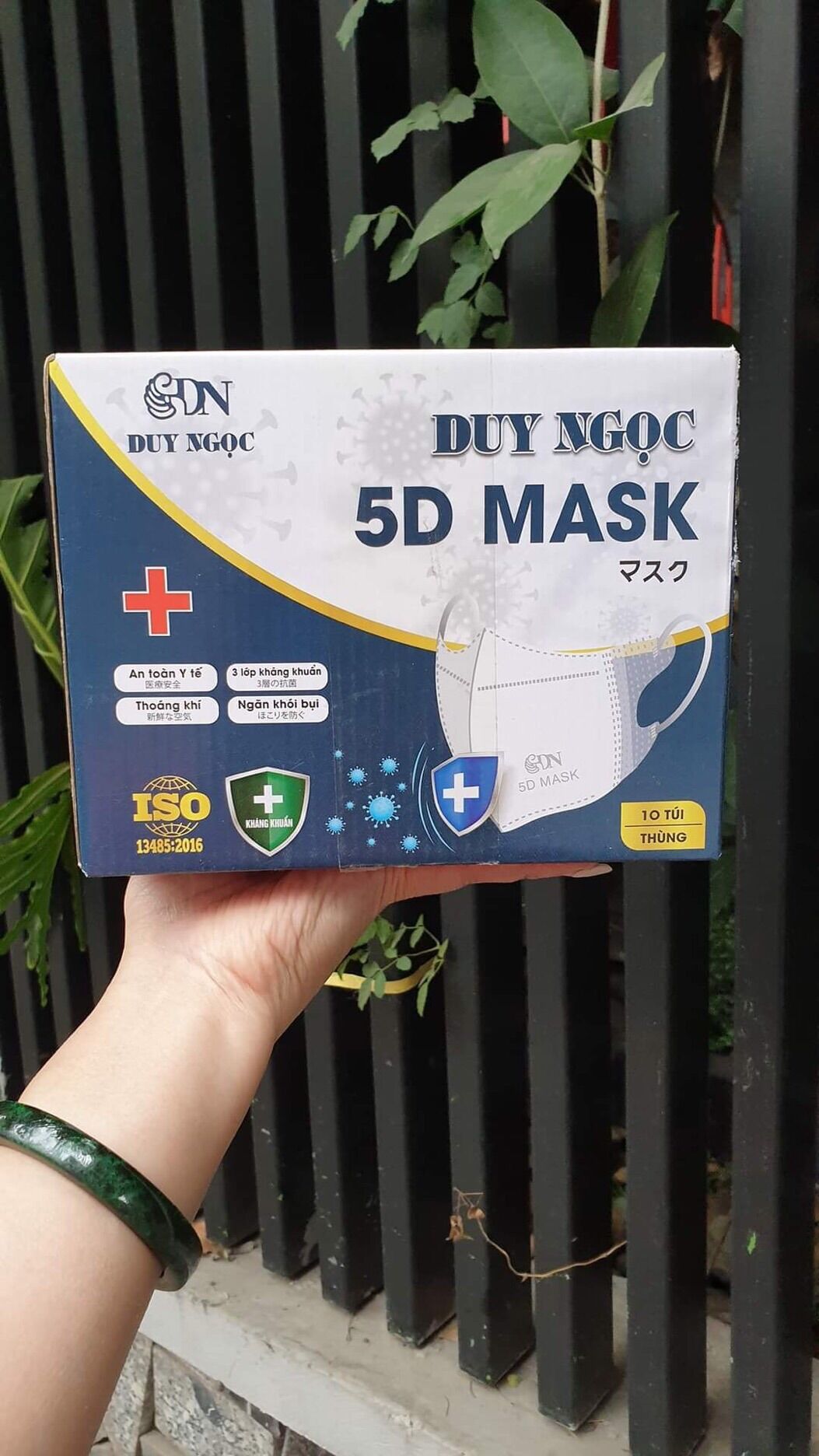 Combo 2 hộp 200c khẩu trang 5D duy ngọc chính hãng