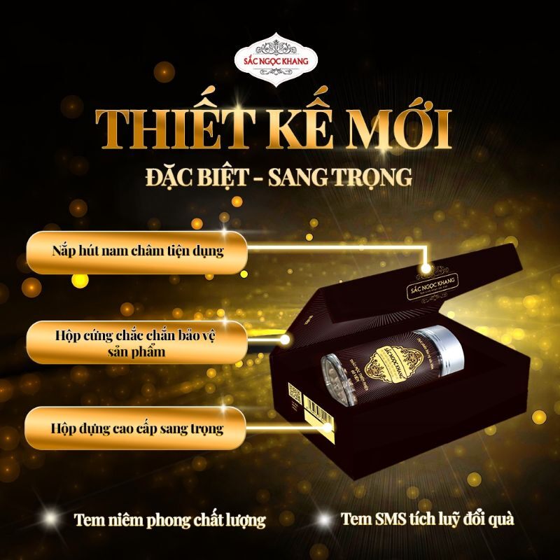 Viên uống sắc ngọc khang++( hộp 60 viên)