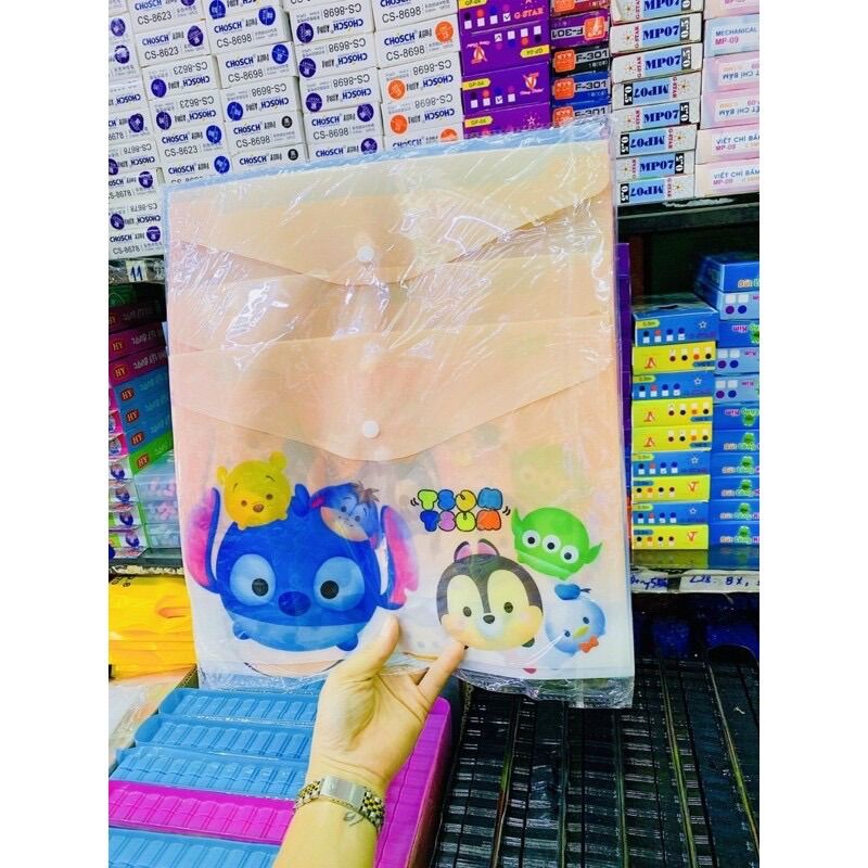Combo bút chì định vị, bút tím bôi xoá được, bìa nút A4