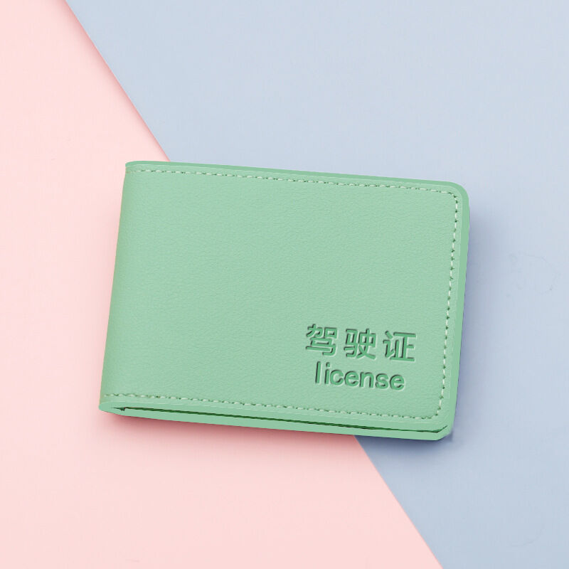 Bao da giấy phép lái xe giấy phép lái xe giấy phép lái xe giấy tờ siêu mỏng nam giới bao đựng giấy phép lái xe túi đựng thẻ nữ sổ lái xe quản lý xe