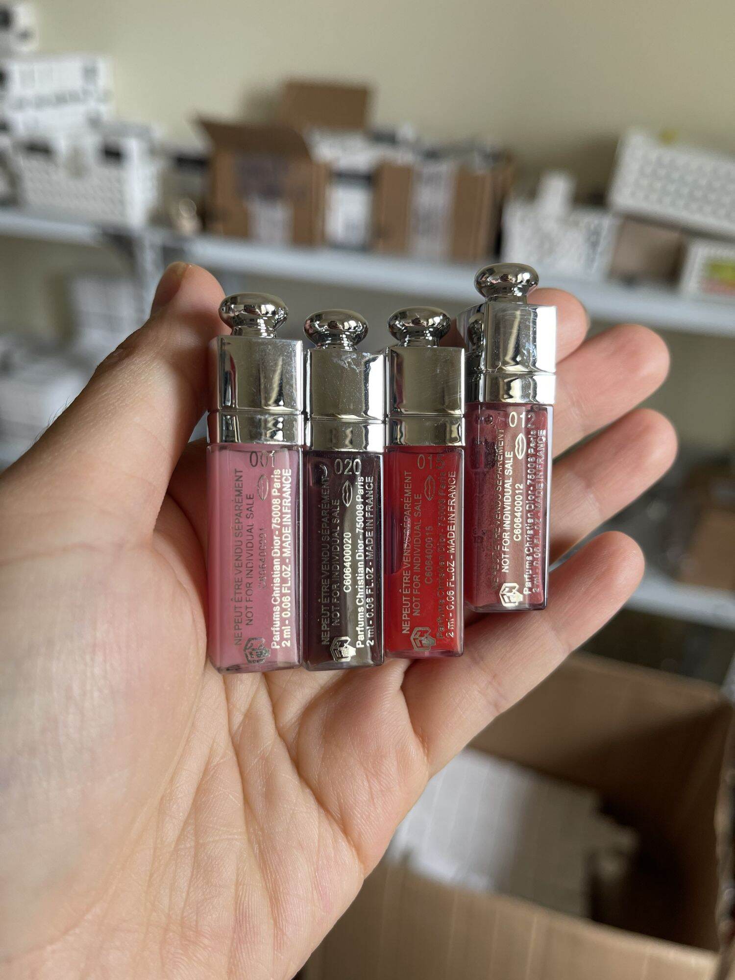 Son dưỡng môi collagen Dior Addict Lip Maximizer 001 mini