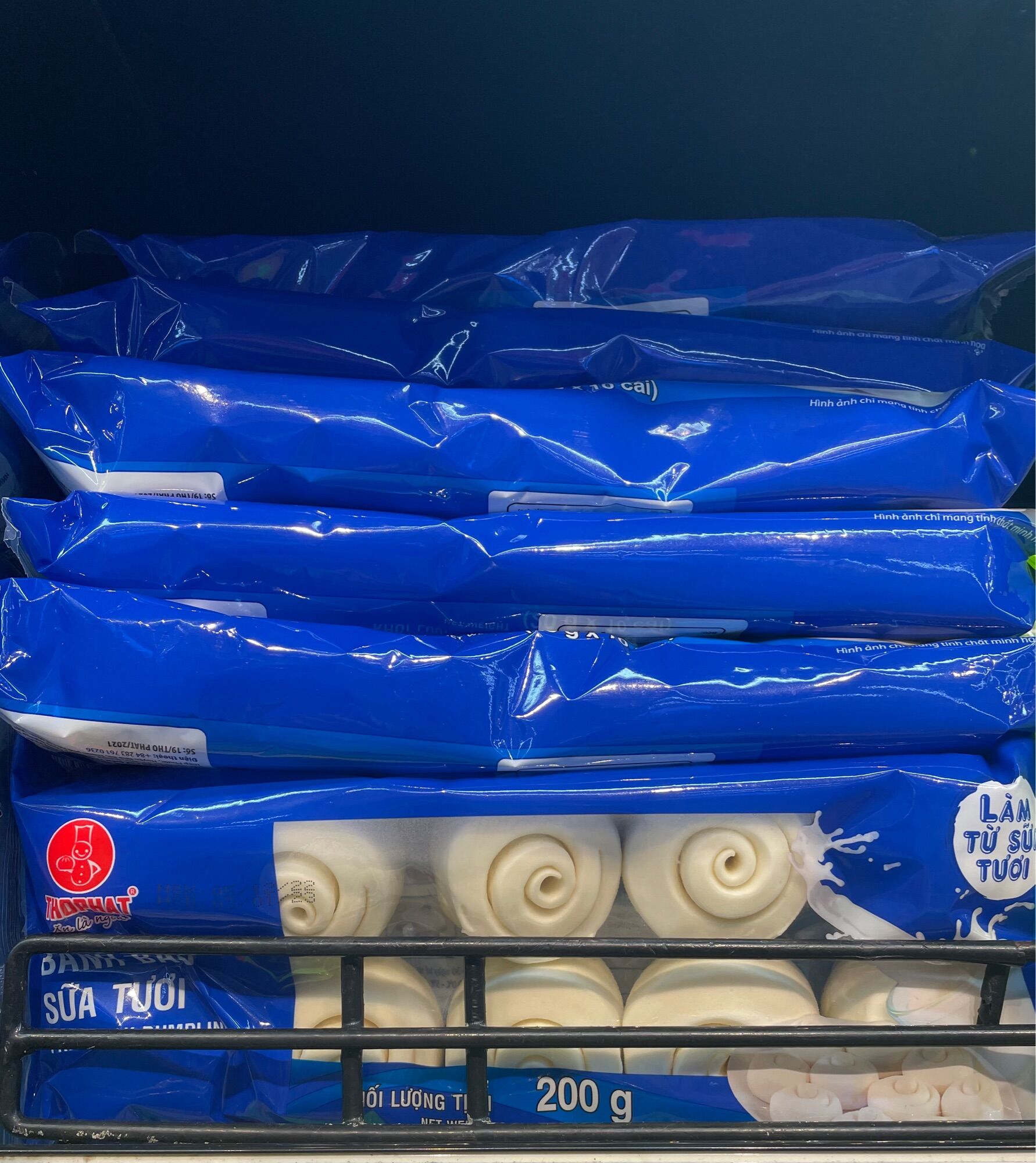10 bánh bao sữa trắng Thọ Phát 300g