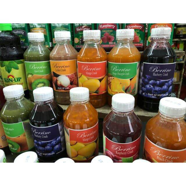 Sinh Tố Berino  chanh dây Chai 1 Lít