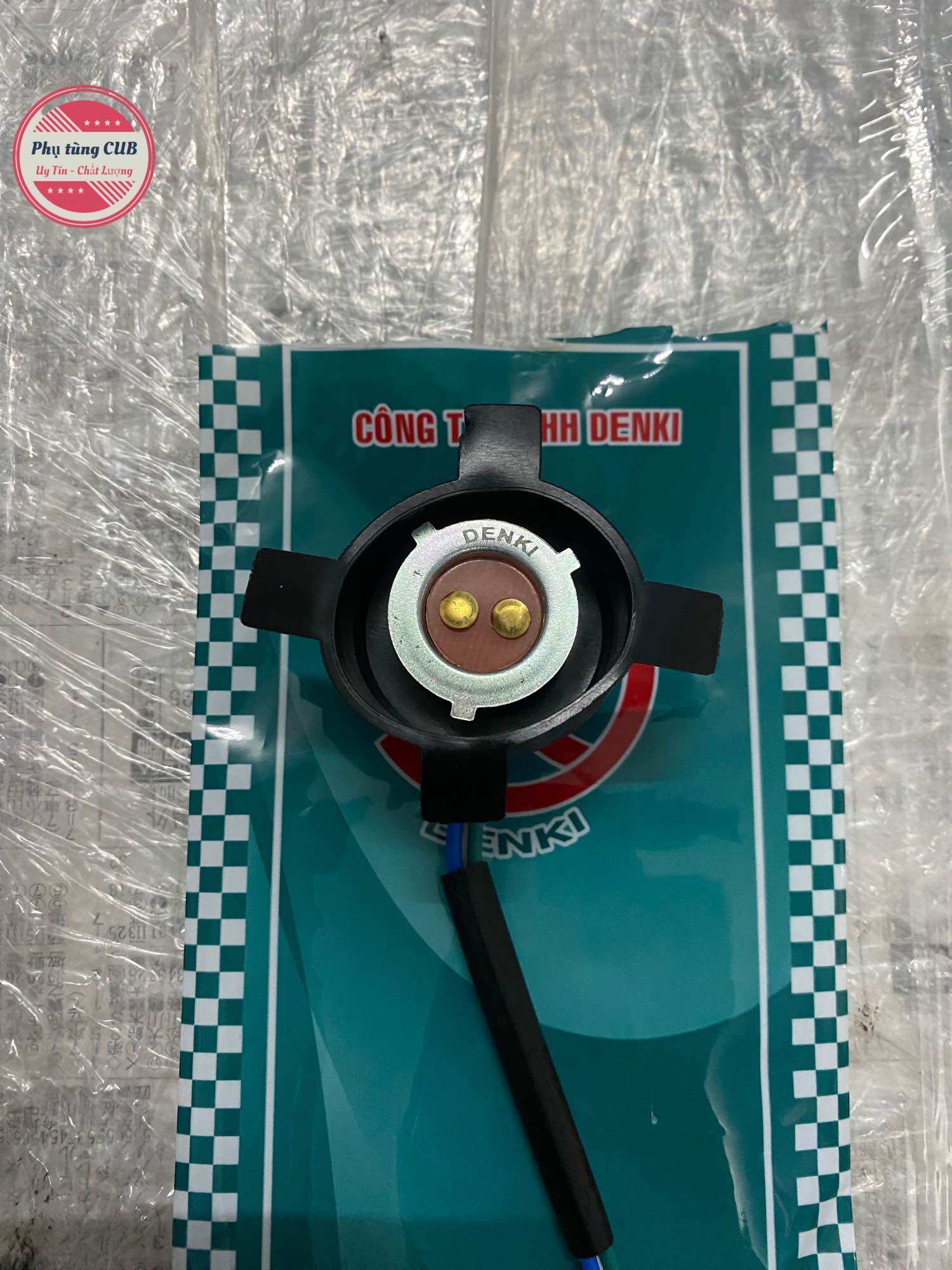 Đui gài bóng đèn pha xe cub