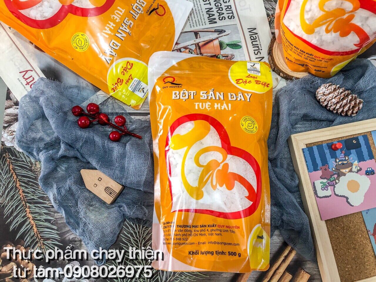 Bột sắn dây tuệ hải 500g