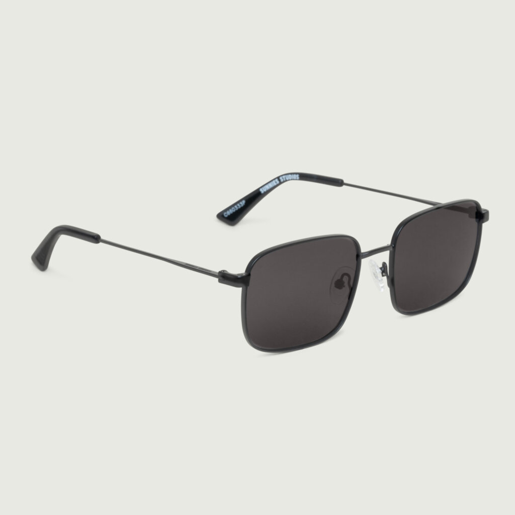 SUNNIES STUDIOS - Kính Mát Gọng vuông Vito Charcoal Midnight Polarized - 60333P-1-1