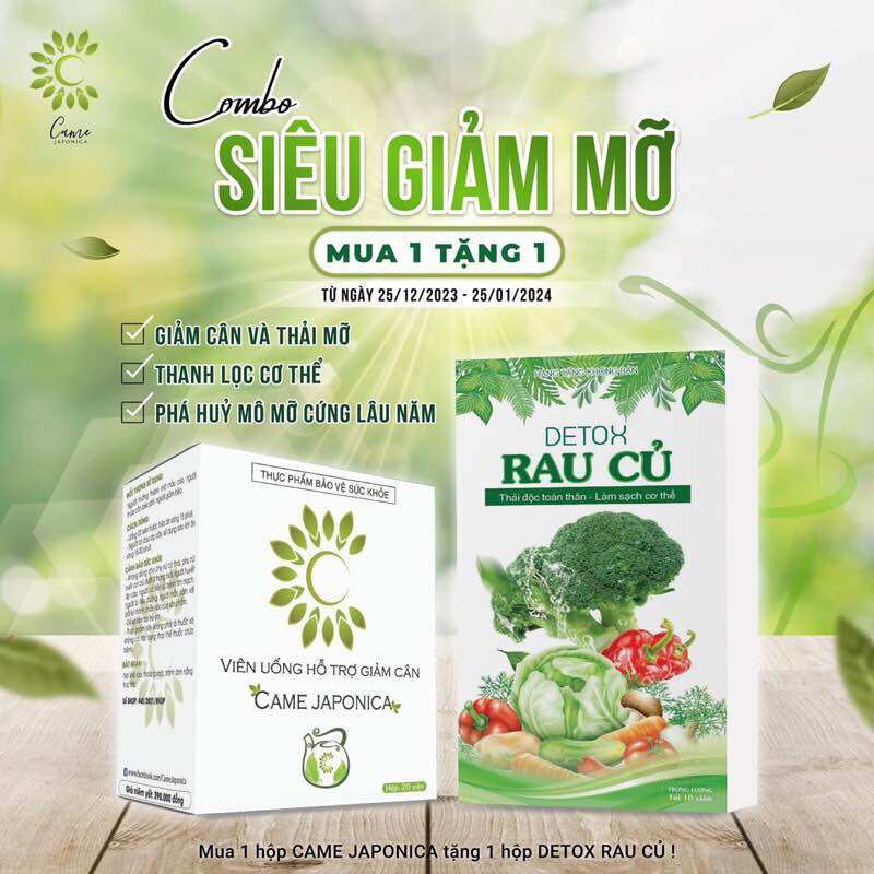 Tinh hoa trà Came Japonica