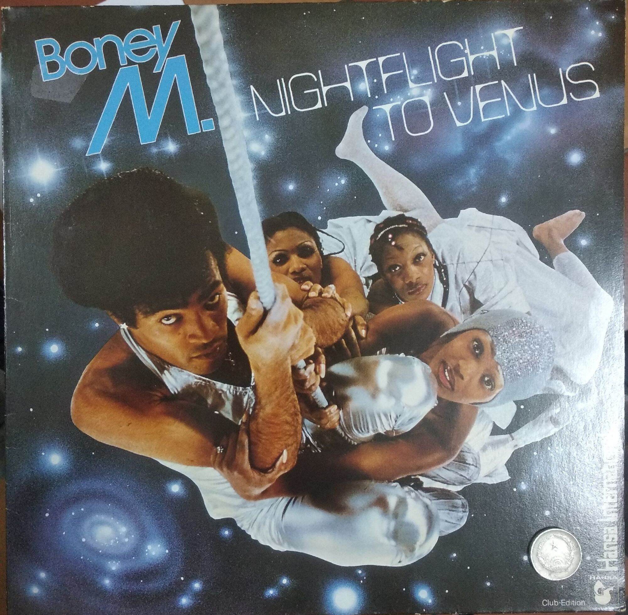 Stereomate - đĩa nhựa - lp vinyl - boney m: nightflight to venus