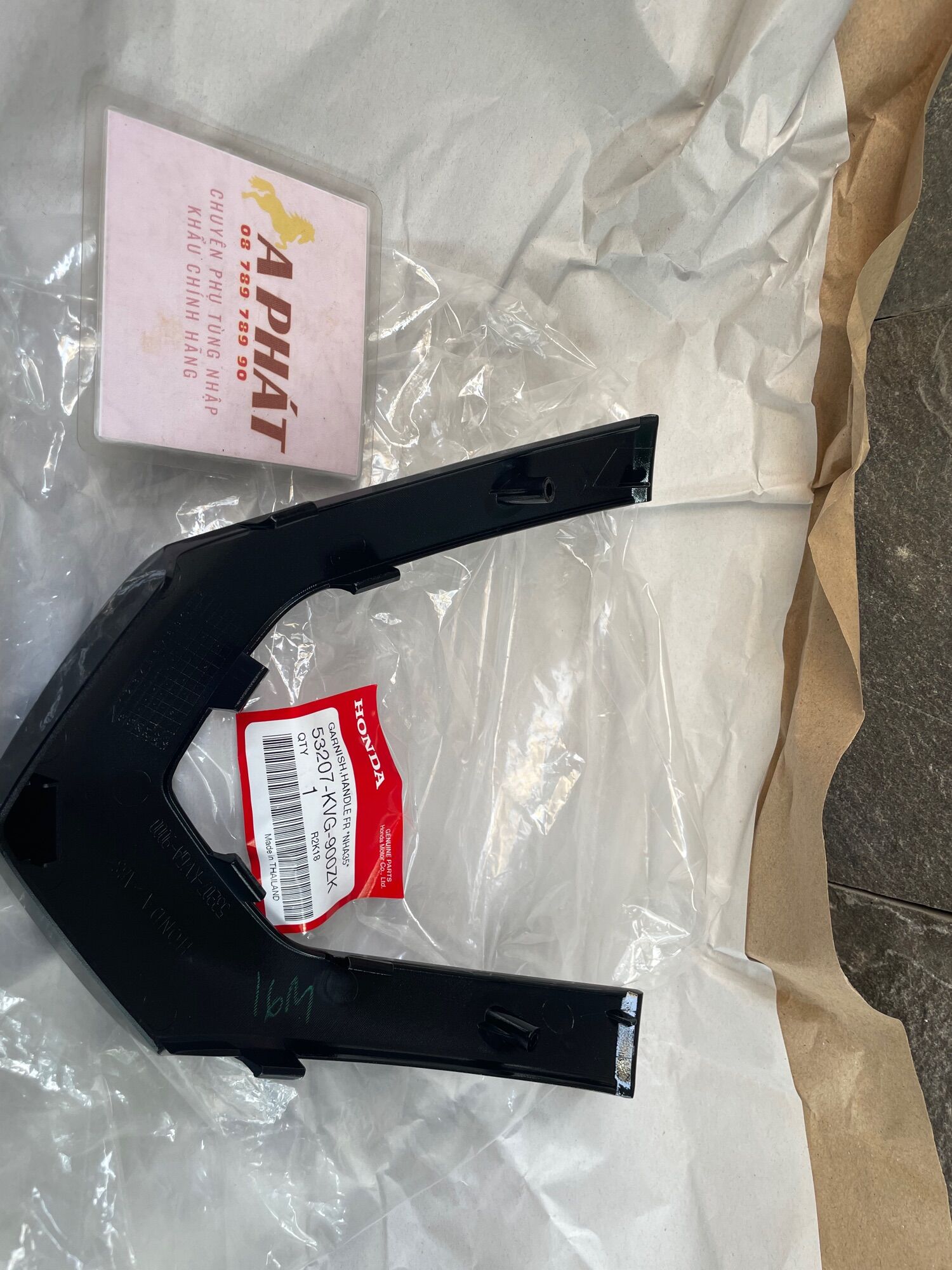 Chữ v ốp đầu xe ab thái 110