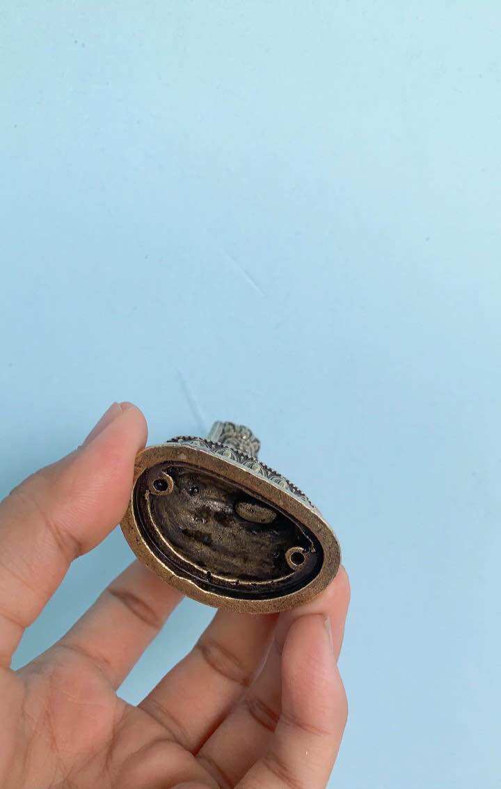 Tượng Văn thù bồ tát đồng