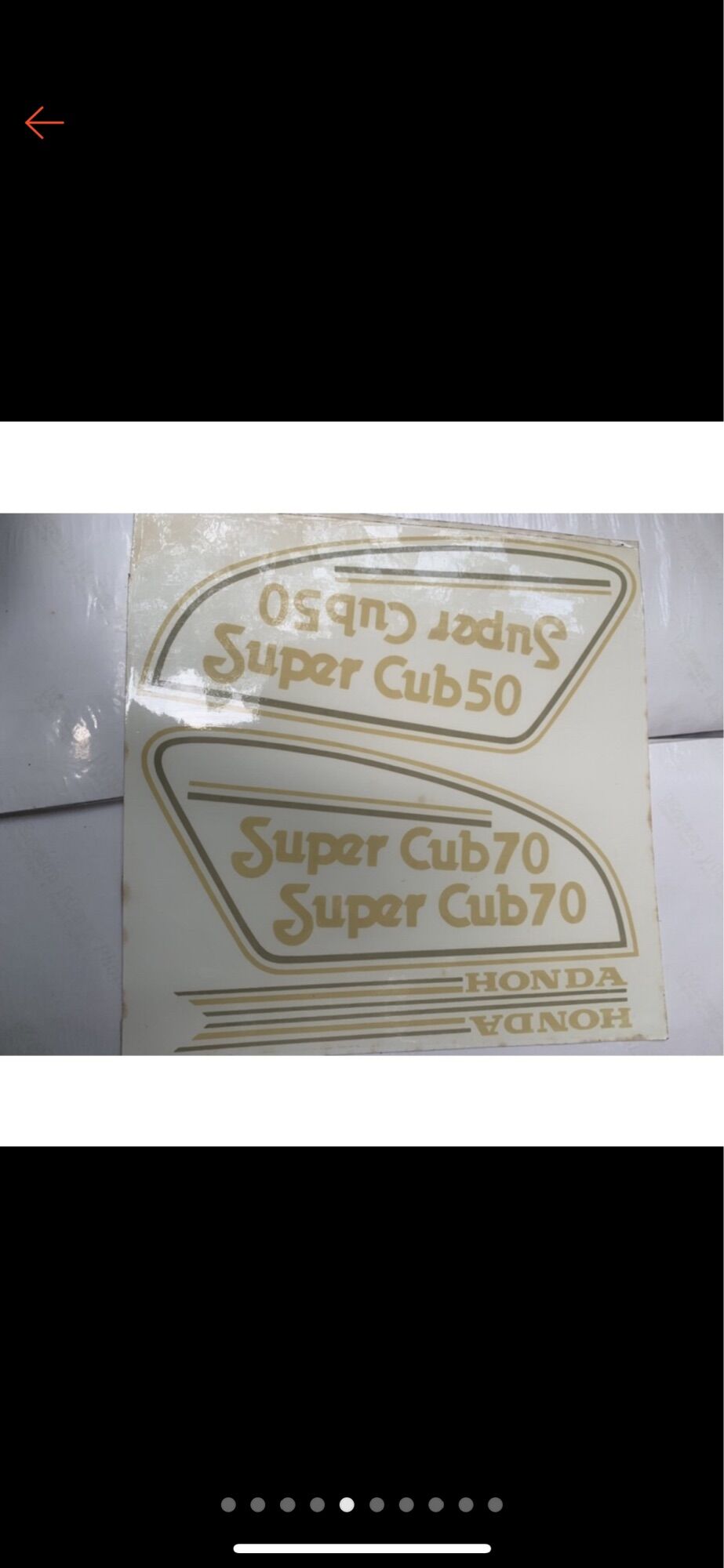 Tem Super Cub 81 cốp vòng 50cc 70cc 90cc !