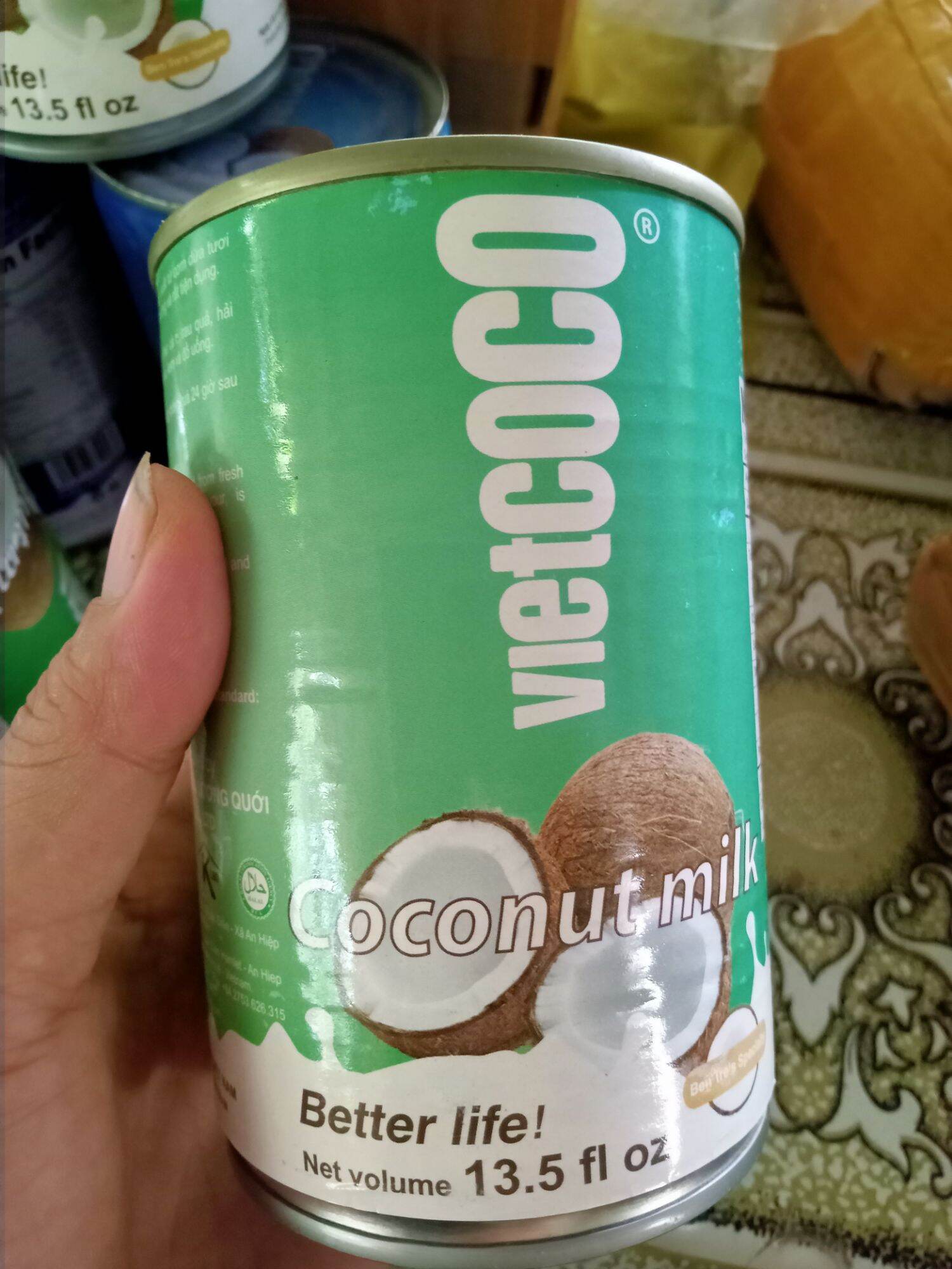 Nước cốt dừa vietcoco 400ml