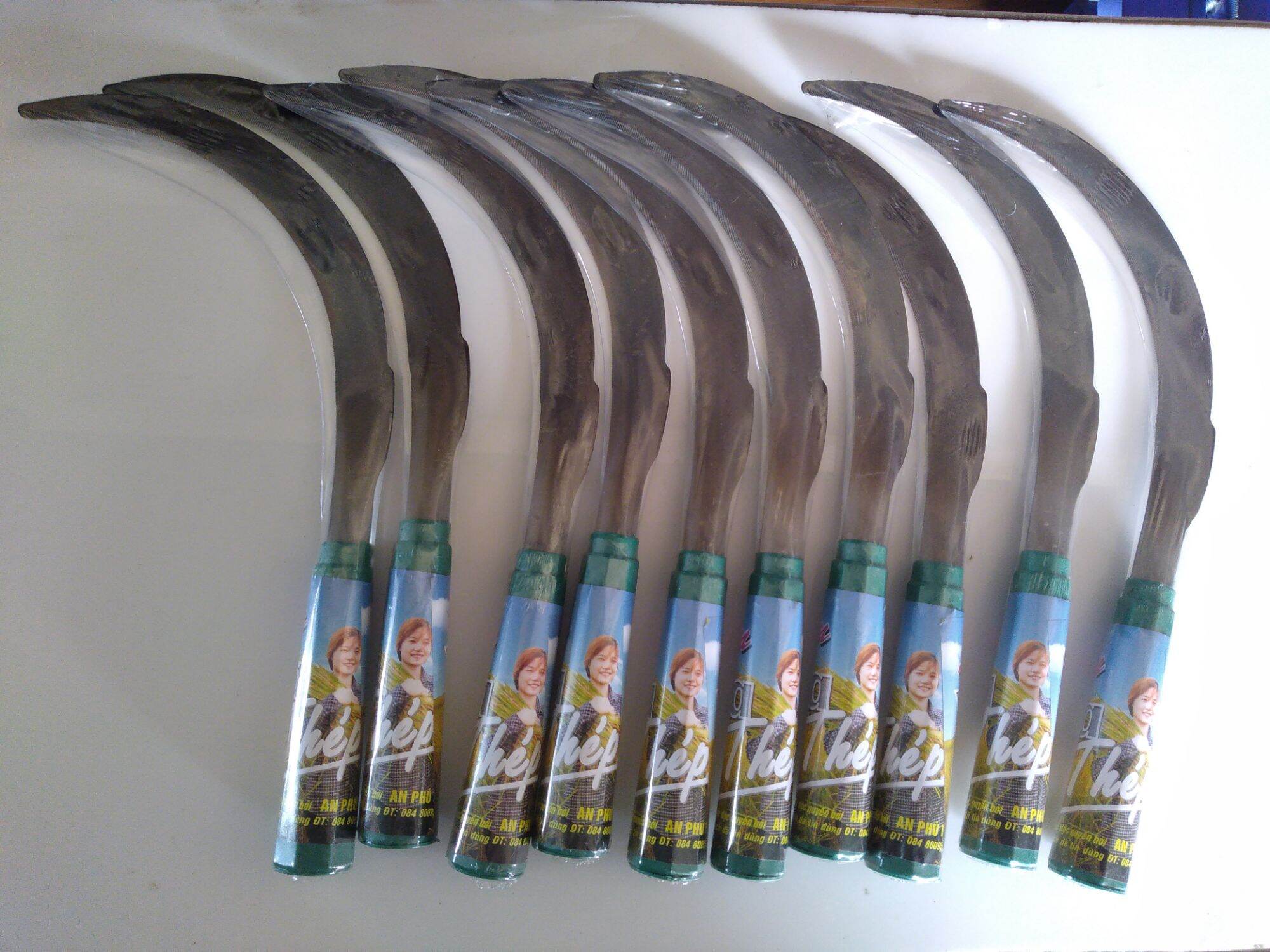 10 Liềm Y7a Thép cắt cỏ, cắt lúa