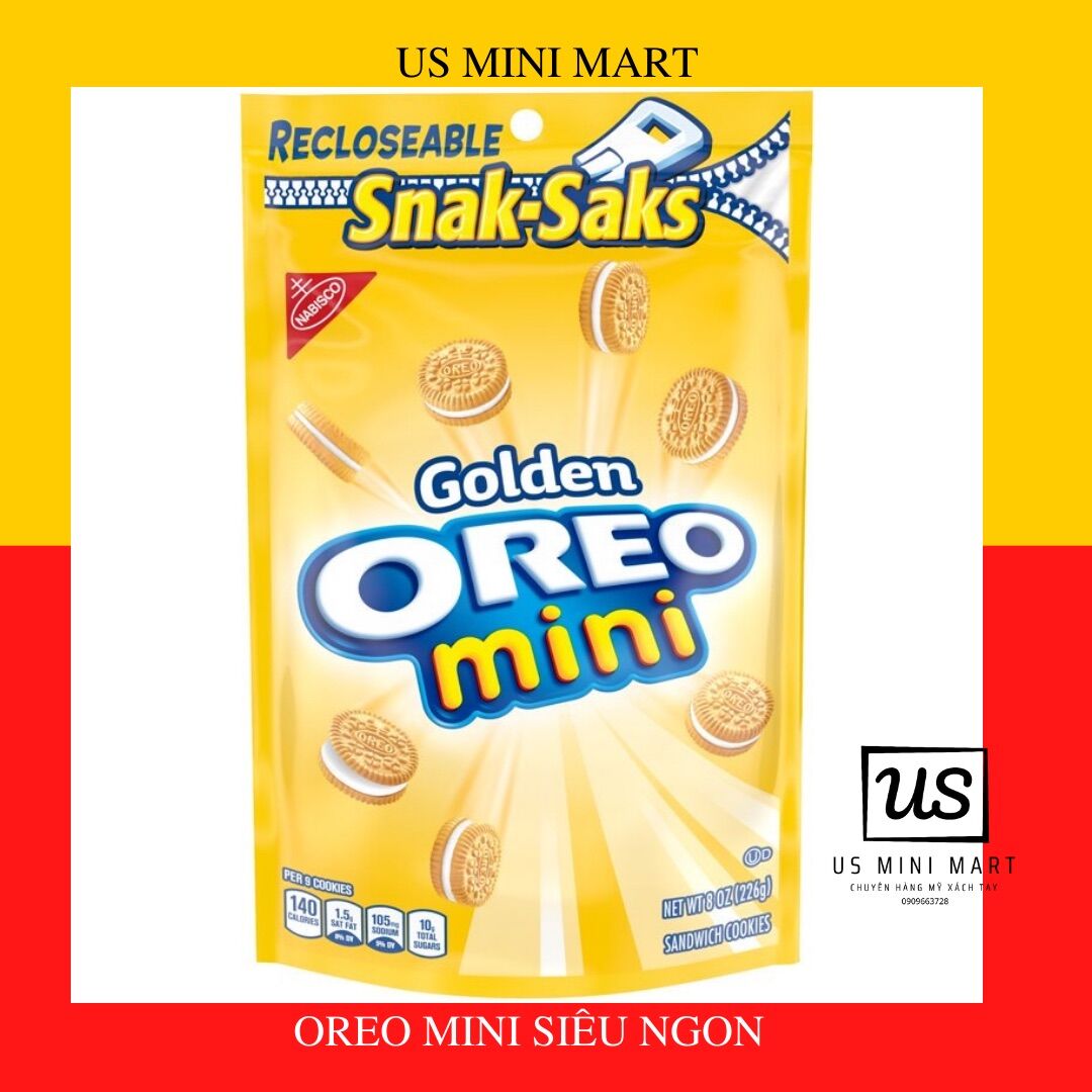 Bánh oreo mini golden 226g